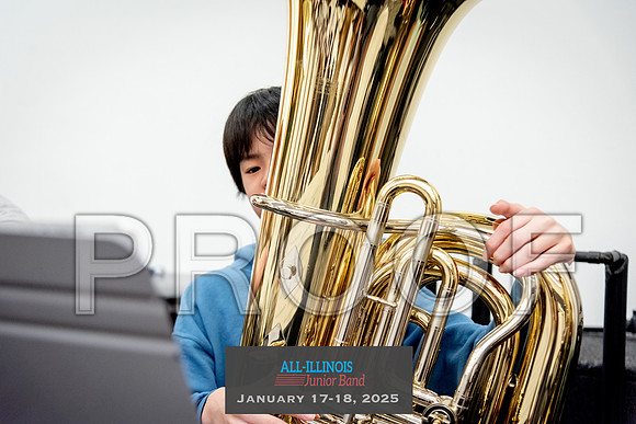 2025 All-Illinois Junior Band January 17-18, 2025