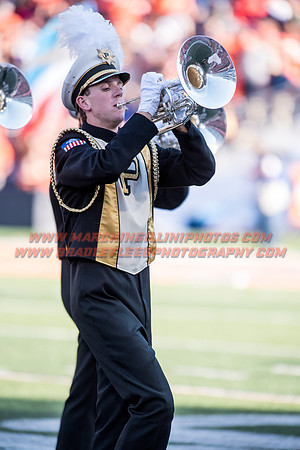 Purdue Boilermakers at Illinois Fighting Illini, Saturday, October 8, 2016 - Marching Illini Photos