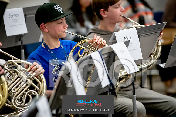 2025 All-Illinois Junior Band January 17-18, 2025
