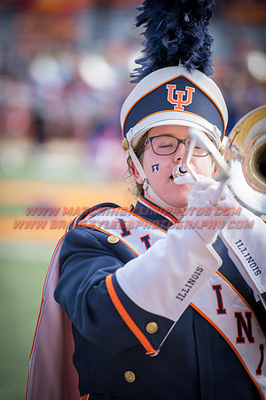 Rutgers Scarlett Knights at Illinois Fighting Illini, Saturday, October 14, 2017 - Marching Illini Photos
