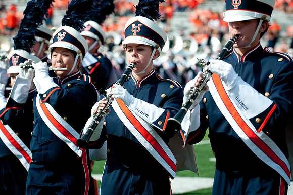 Miami (OH) Redhawks at Illinois Fighting Illini, Saturday, September 28, 2013 - Marching Illini Photos