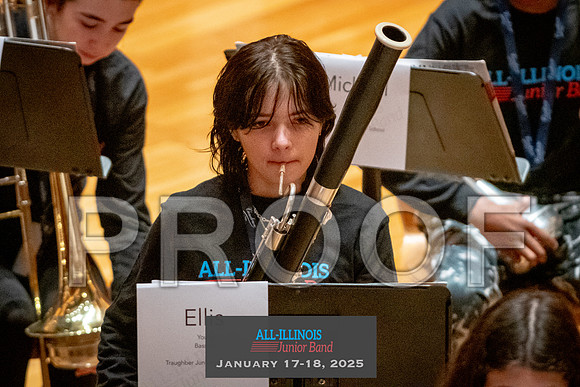 2025 All-Illinois Junior Band January 17-18, 2025