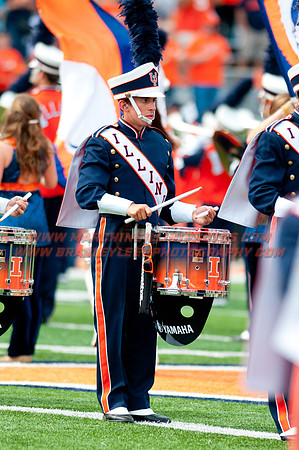 Texas State at Illinois, Saturday, September 20, 2014 - Marching Illini Photos