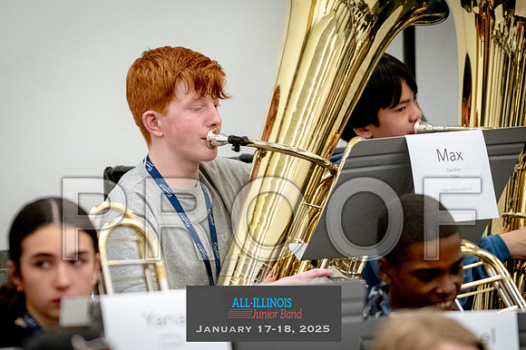 2025 All-Illinois Junior Band January 17-18, 2025