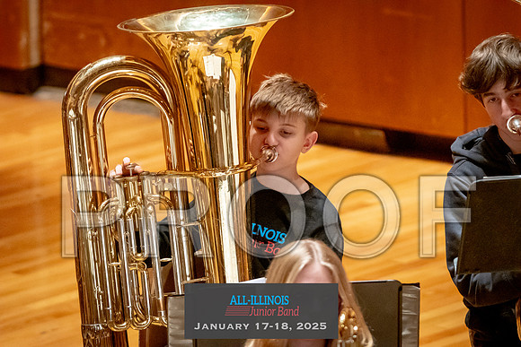 2025 All-Illinois Junior Band January 17-18, 2025