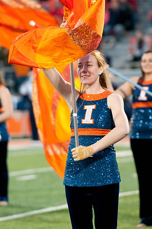 Northwestern Wildcats at Illinois Fighting Illini, Saturday, November 30, 2013 - Marching Illini Photos