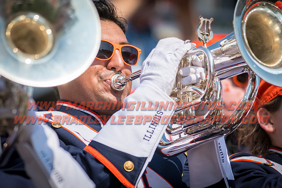 Rutgers Scarlett Knights at Illinois Fighting Illini, Saturday, October 14, 2017 - Marching Illini Photos