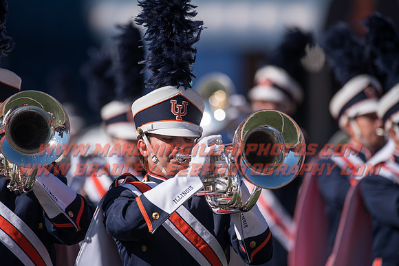 Purdue Boilermakers at Illinois Fighting Illini, Saturday, October 8, 2016 - Marching Illini Photos