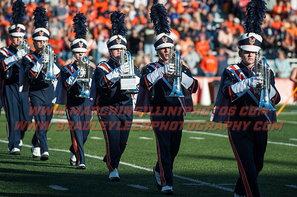 Purdue Boilermakers at Illinois Fighting Illini, Saturday, October 8, 2016 - Marching Illini Photos