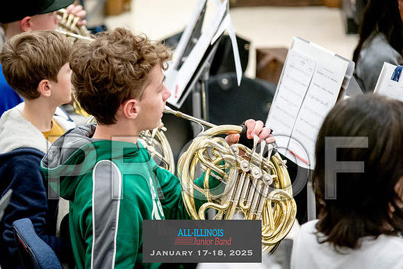 2025 All-Illinois Junior Band January 17-18, 2025
