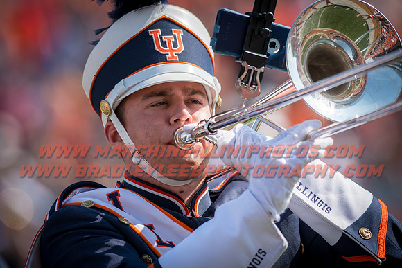 Rutgers Scarlett Knights at Illinois Fighting Illini, Saturday, October 14, 2017 - Marching Illini Photos