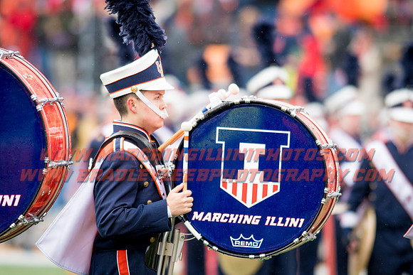Wisconsin Badgers at Illinois Fighting Illini, Saturday, October 28, 2017 - Marching Illini Photos