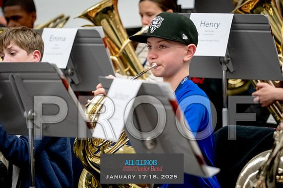 2025 All-Illinois Junior Band January 17-18, 2025