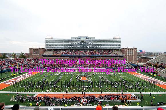 Ohio State Buckeyes at Illinois Fighting Illini, Saturday, November 16, 2013 - Marching Illini Photos