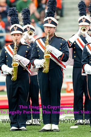Michigan State Spartans at Illinois Fighting Illini, Saturday, October 26, 2013 - Marching Illini Photos