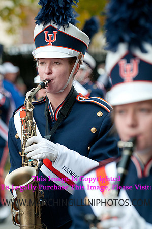 Michigan State Spartans at Illinois Fighting Illini, Saturday, October 26, 2013 - Marching Illini Photos