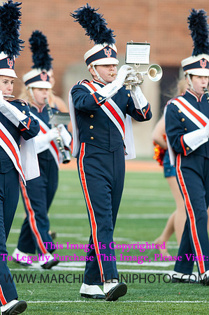 Michigan State Spartans at Illinois Fighting Illini, Saturday, October 26, 2013 - Marching Illini Photos