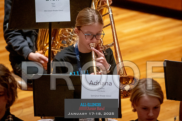 2025 All-Illinois Junior Band January 17-18, 2025