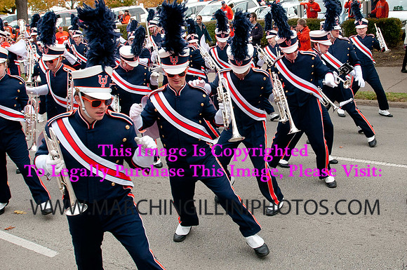 Michigan State Spartans at Illinois Fighting Illini, Saturday, October 26, 2013 - Marching Illini Photos