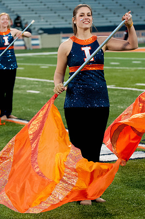 Northwestern Wildcats at Illinois Fighting Illini, Saturday, November 30, 2013 - Marching Illini Photos
