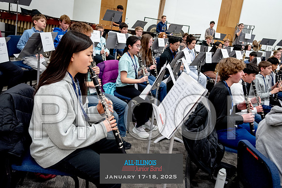 2025 All-Illinois Junior Band January 17-18, 2025