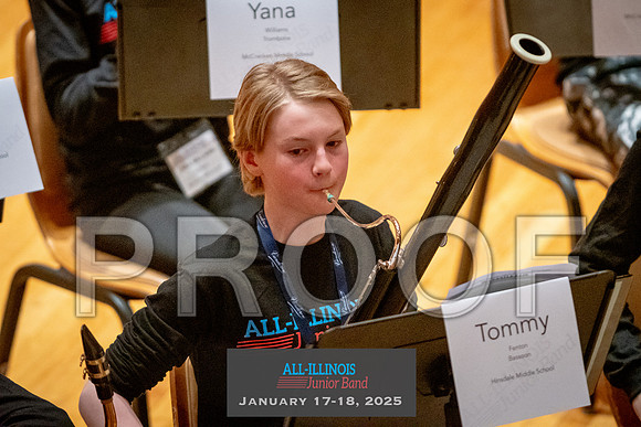 2025 All-Illinois Junior Band January 17-18, 2025
