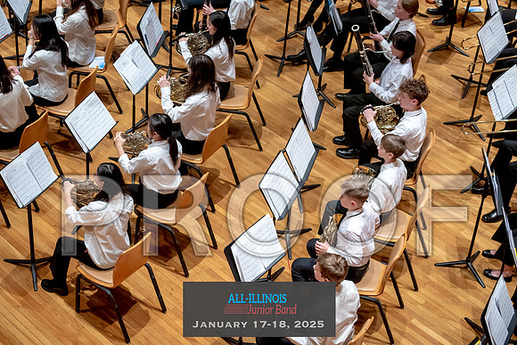 2025 All-Illinois Junior Band January 17-18, 2025
