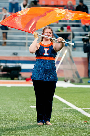 Northwestern Wildcats at Illinois Fighting Illini, Saturday, November 30, 2013 - Marching Illini Photos