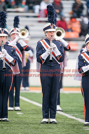 Iowa at Illinois, Saturday, November 19, 2016 - Marching Illini Photos