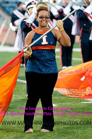 Northwestern Wildcats at Illinois Fighting Illini, Saturday, November 30, 2013 - Marching Illini Photos