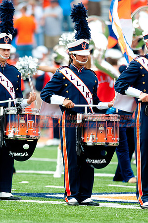 Texas State at Illinois, Saturday, September 20, 2014 - Marching Illini Photos