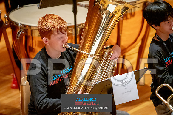 2025 All-Illinois Junior Band January 17-18, 2025