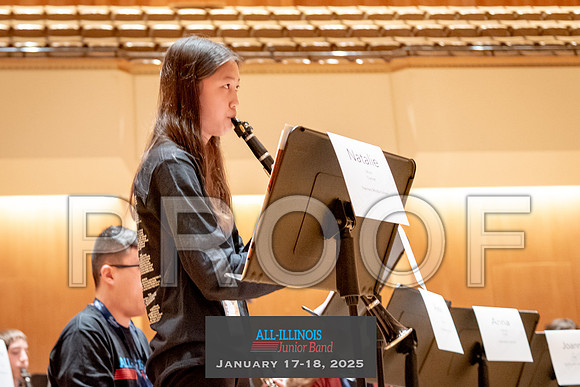 2025 All-Illinois Junior Band January 17-18, 2025