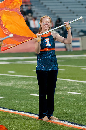 Northwestern Wildcats at Illinois Fighting Illini, Saturday, November 30, 2013 - Marching Illini Photos