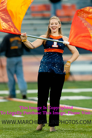 Northwestern Wildcats at Illinois Fighting Illini, Saturday, November 30, 2013 - Marching Illini Photos