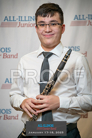 2025 All-Illinois Junior Band January 17-18, 2025