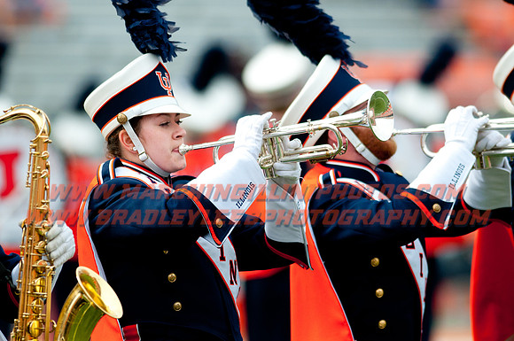 Texas State at Illinois, Saturday, September 20, 2014 - Marching Illini Photos