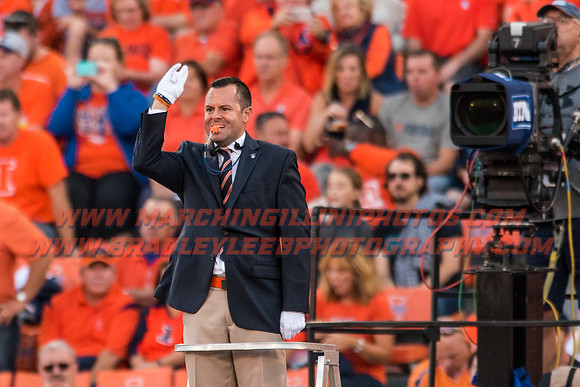 North Carolina at Illinois Fighting Illini, Saturday, September 10, 2016 - Marching Illini Photos