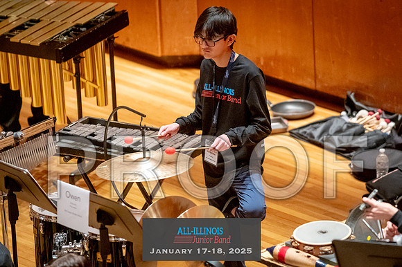 2025 All-Illinois Junior Band January 17-18, 2025