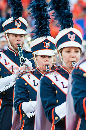 North Carolina at Illinois Fighting Illini, Saturday, September 10, 2016 - Marching Illini Photos