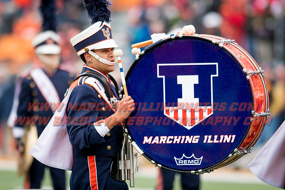 Wisconsin Badgers at Illinois Fighting Illini, Saturday, October 28, 2017 - Marching Illini Photos