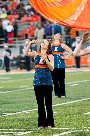Northwestern Wildcats at Illinois Fighting Illini, Saturday, November 30, 2013 - Marching Illini Photos