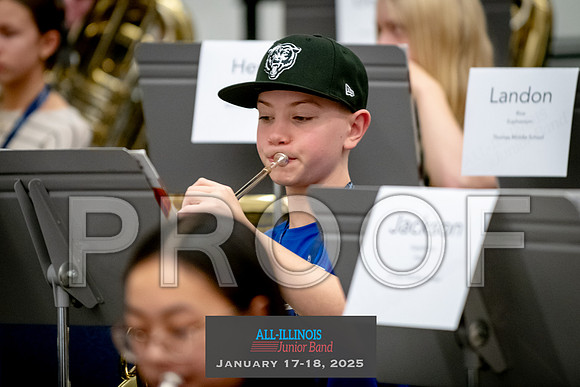 2025 All-Illinois Junior Band January 17-18, 2025