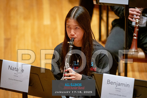 2025 All-Illinois Junior Band January 17-18, 2025