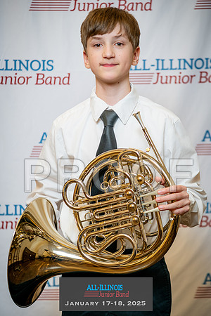 2025 All-Illinois Junior Band January 17-18, 2025