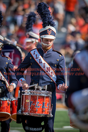 Rutgers Scarlett Knights at Illinois Fighting Illini, Saturday, October 14, 2017 - Marching Illini Photos