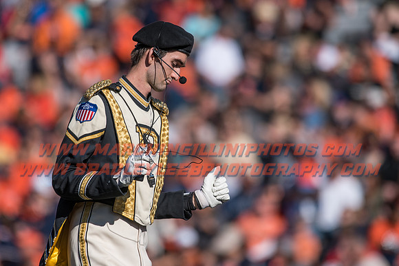 Purdue Boilermakers at Illinois Fighting Illini, Saturday, October 8, 2016 - Marching Illini Photos