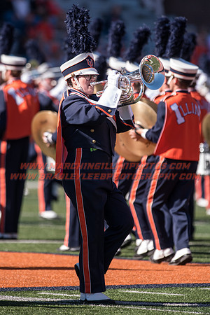 Purdue Boilermakers at Illinois Fighting Illini, Saturday, October 8, 2016 - Marching Illini Photos