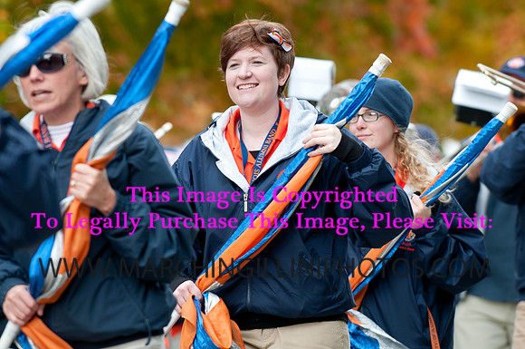Michigan State Spartans at Illinois Fighting Illini, Saturday, October 26, 2013 - Marching Illini Photos