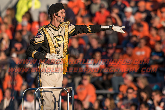 Purdue Boilermakers at Illinois Fighting Illini, Saturday, October 8, 2016 - Marching Illini Photos
